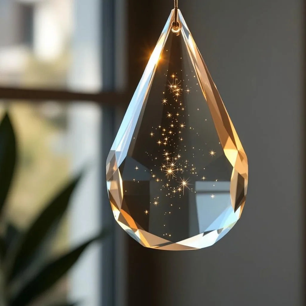 Prism Suncatcher in Clear Crystal Drop