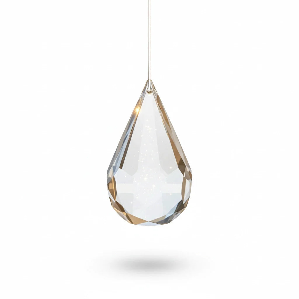 Prism Suncatcher in Clear Crystal Drop