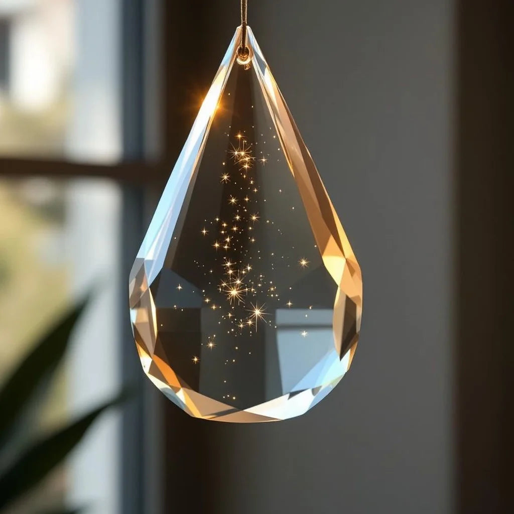 Prism Suncatcher in Clear Crystal Drop