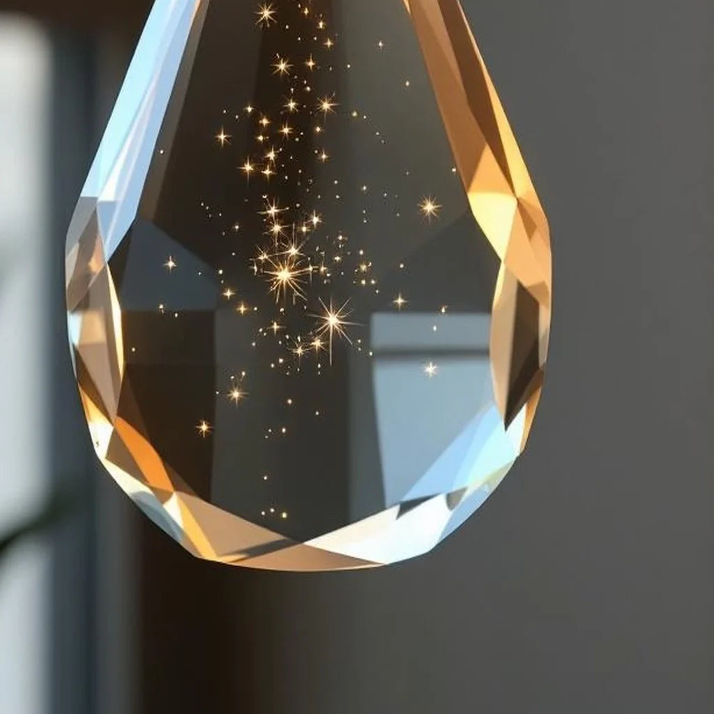 Prism Suncatcher in Clear Crystal Drop